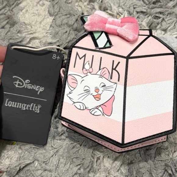 Marie milk loungefly backpack and wallet NWT main image 7